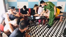 Hàng chục đối tượng sử dụng ma túy trong quán karaoke