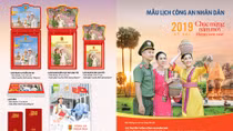 Lịch CAND Tết năm 2019 có nhiều đổi mới nhưng vẫn giữ nguyên giá bán