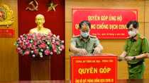 Công an tỉnh Bà Rịa – Vũng Tàu ủng hộ Quỹ phòng chống dịch COVID-19 hơn 250 triệu đồng
