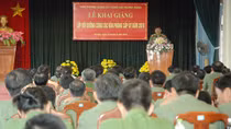 Khai giảng lớp bồi dưỡng công tác văn phòng cấp ủy trong CAND