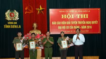 Hội thi báo cáo viên giỏi Đảng bộ Công an tỉnh Sơn La