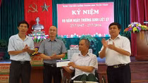Nhiều bộ, ngành thăm tặng quà thương binh nặng tại Bắc Ninh và Hà Nội