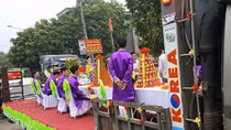Rước dâu bằng xe tải cực độc làng "đồng nát" Tề Lỗ