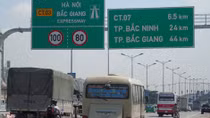 Nhiều bất cập trên cao tốc Hà Nội - Bắc Giang