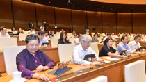 Biểu quyết thông qua Nghị quyết về chương trình giám sát tối cao năm 2021 của Quốc hội. 