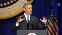 Tổng thống Obama rơi lệ đọc diễn văn chia tay người dân Mỹ 