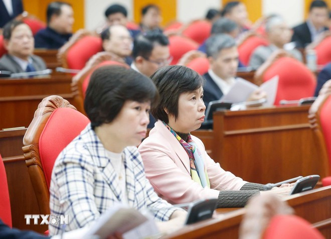 Tổng Bí thư Tô Lâm gặp mặt thành viên các Tiểu ban chuẩn bị Đại hội XIV của Đảng -0