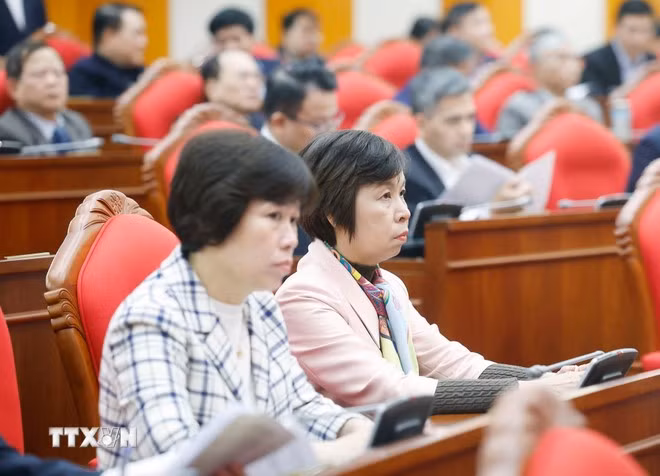 Tổng Bí thư Tô Lâm gặp mặt thành viên các Tiểu ban chuẩn bị Đại hội XIV của Đảng -0