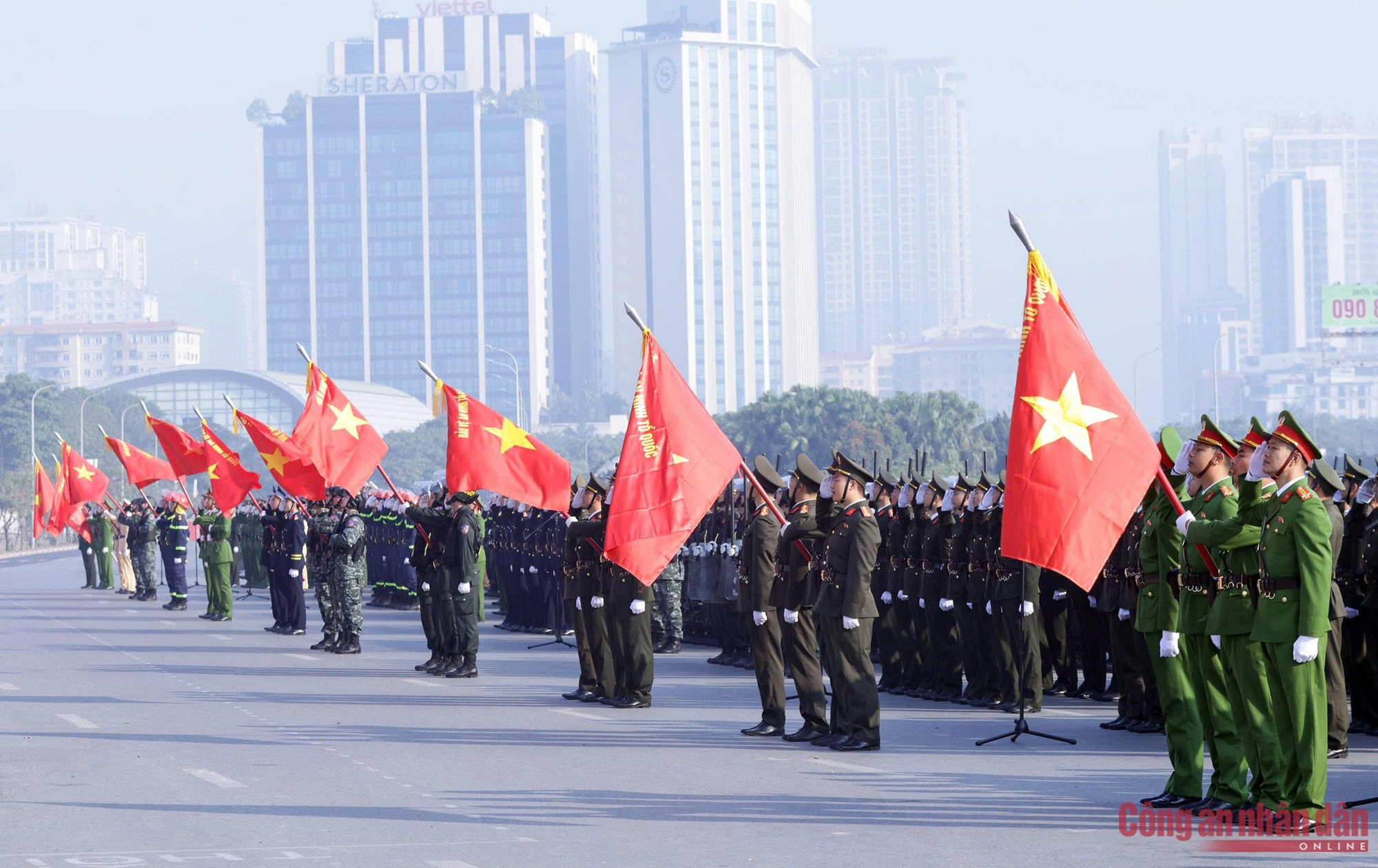 Lực lượng CAND sẵn sàng xuất quân bảo vệ Đại hội XIV của Đảng -1