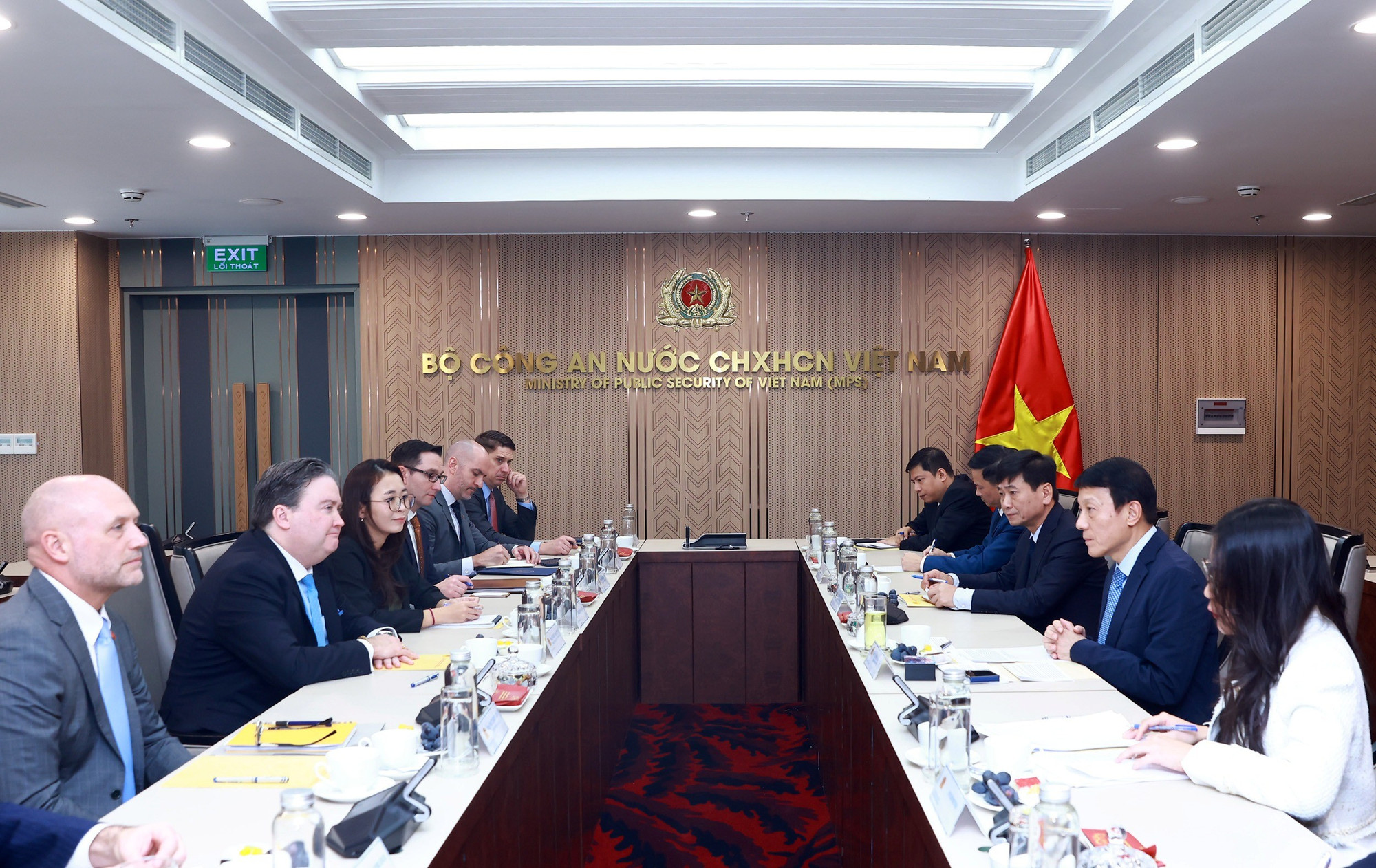 Bộ Công an Việt Nam sẵn sàng tăng cường hợp tác với các đối tác Hoa Kỳ -0