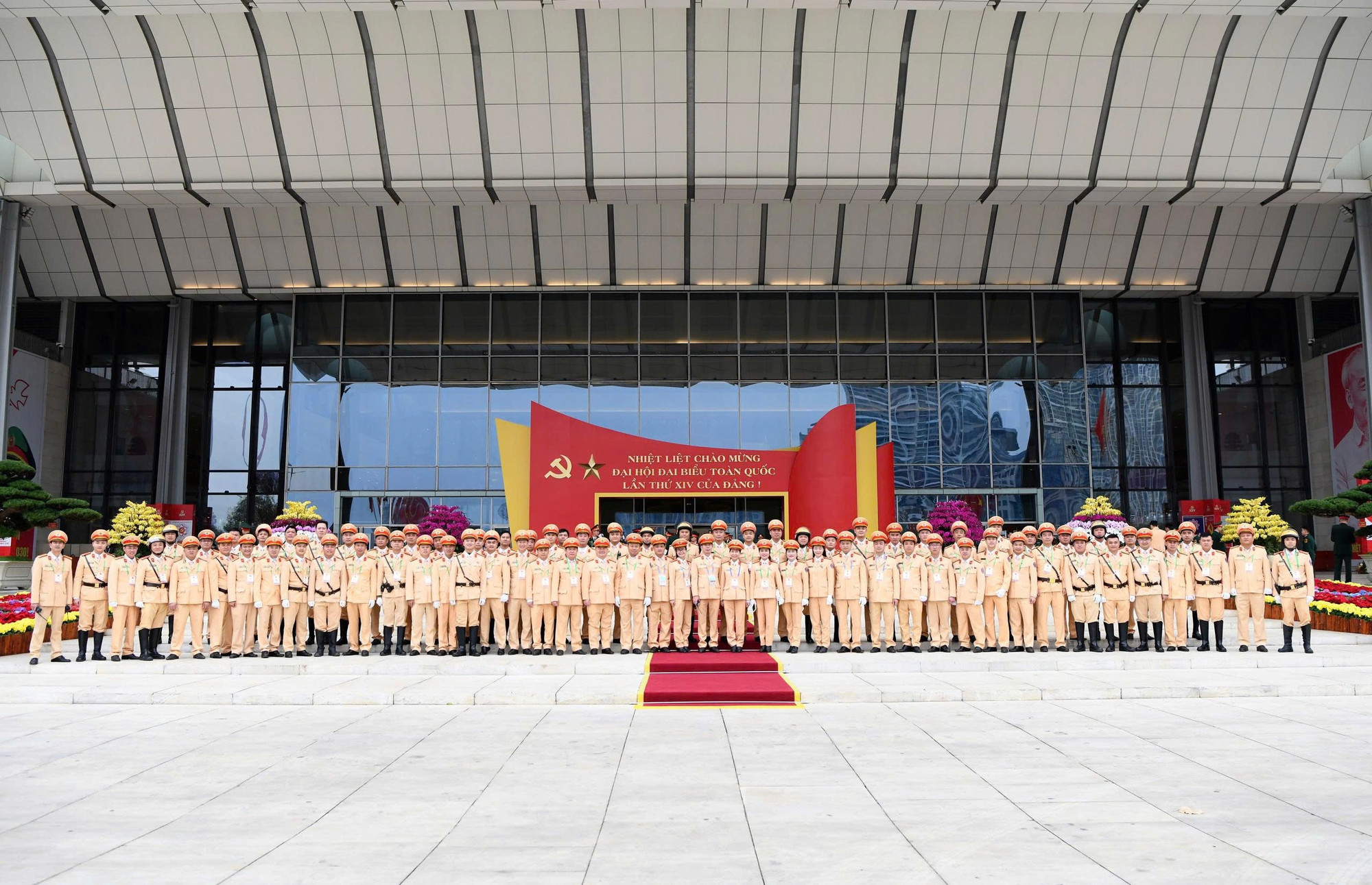 CSGT bảo đảm tuyệt đối an toàn giao thông phục vụ Đại hội XIV của Đảng -0