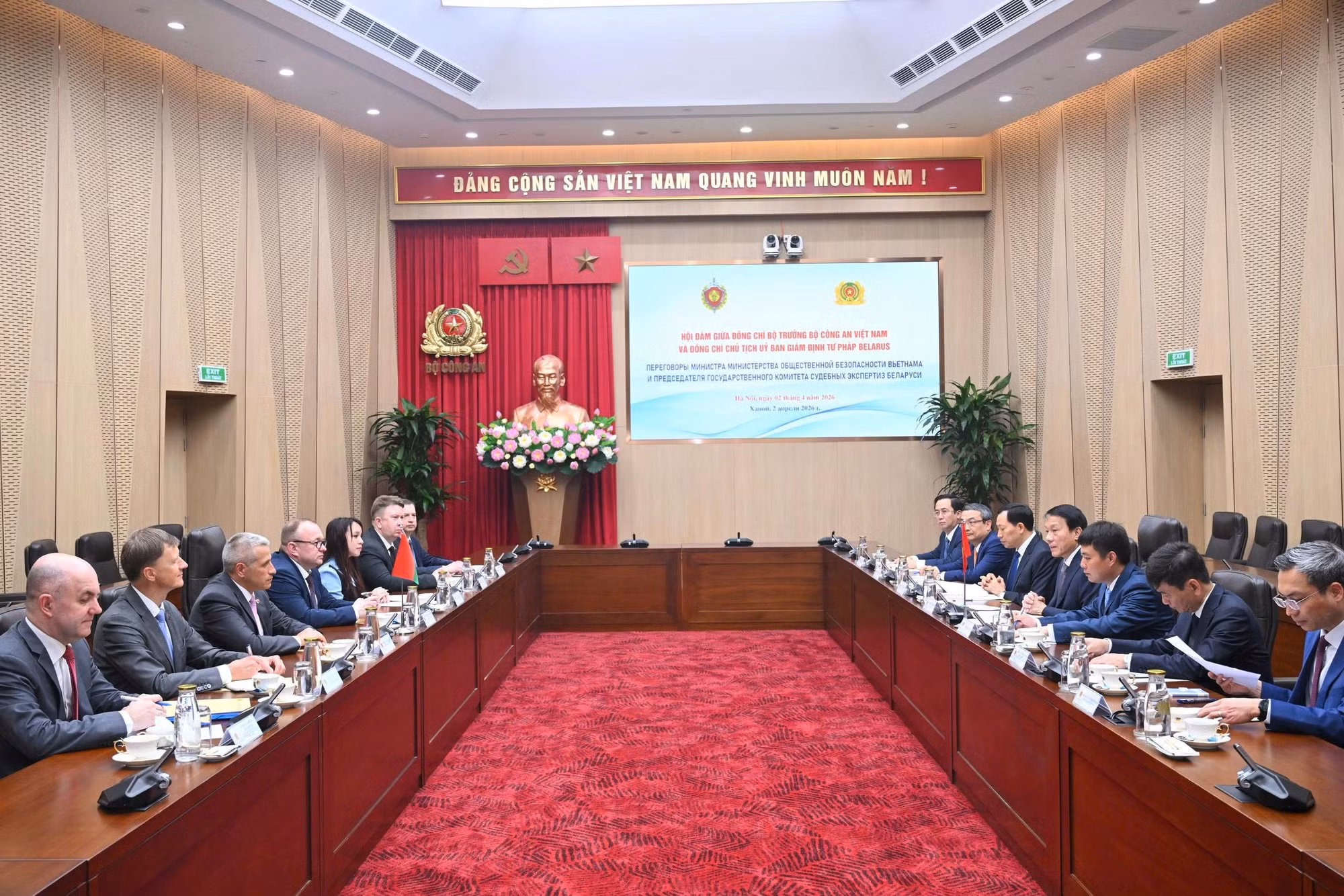 Việt Nam, Belarus tăng cường hợp tác về giám định tư pháp -0