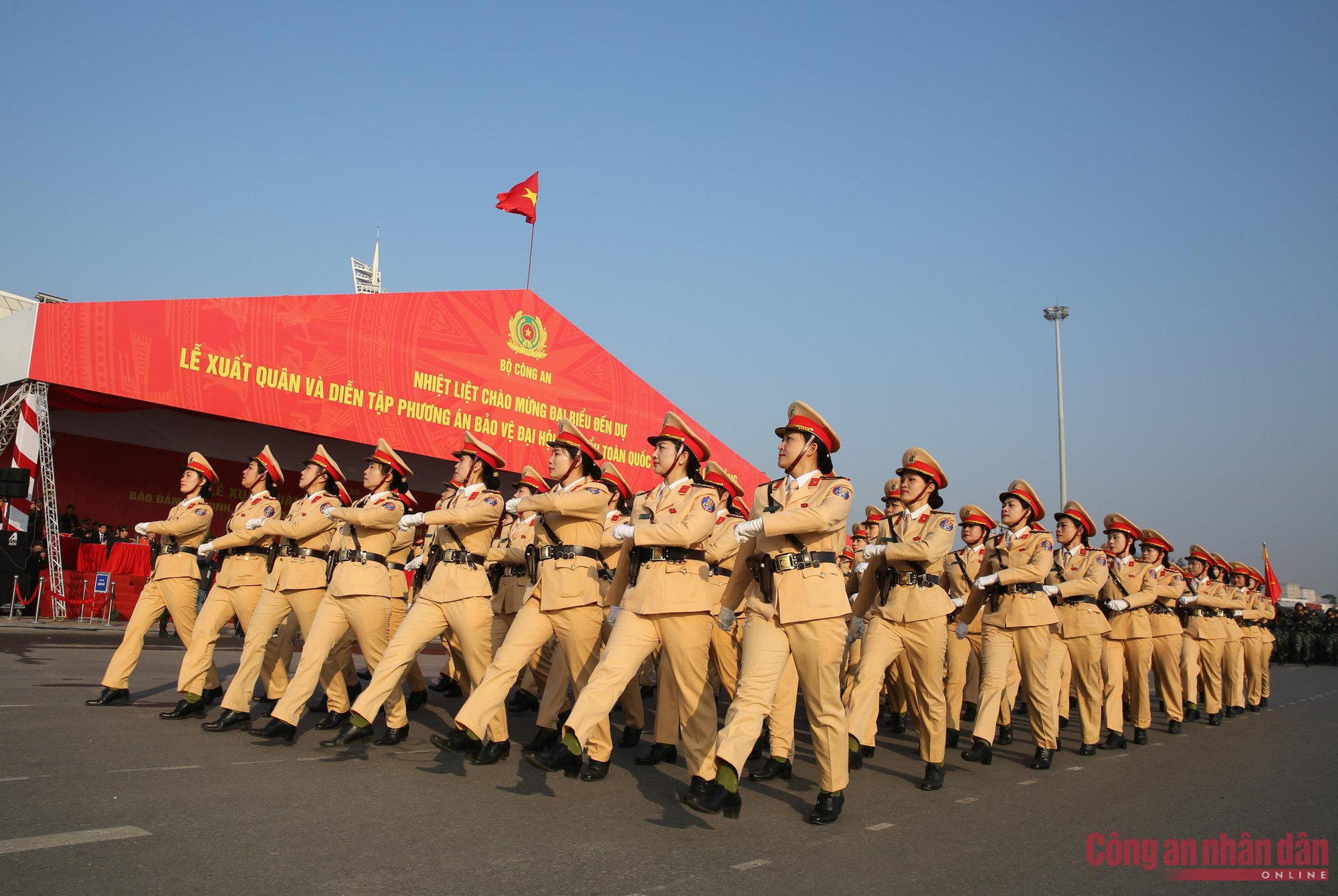 Lực lượng CAND sẵn sàng xuất quân bảo vệ Đại hội XIV của Đảng -0