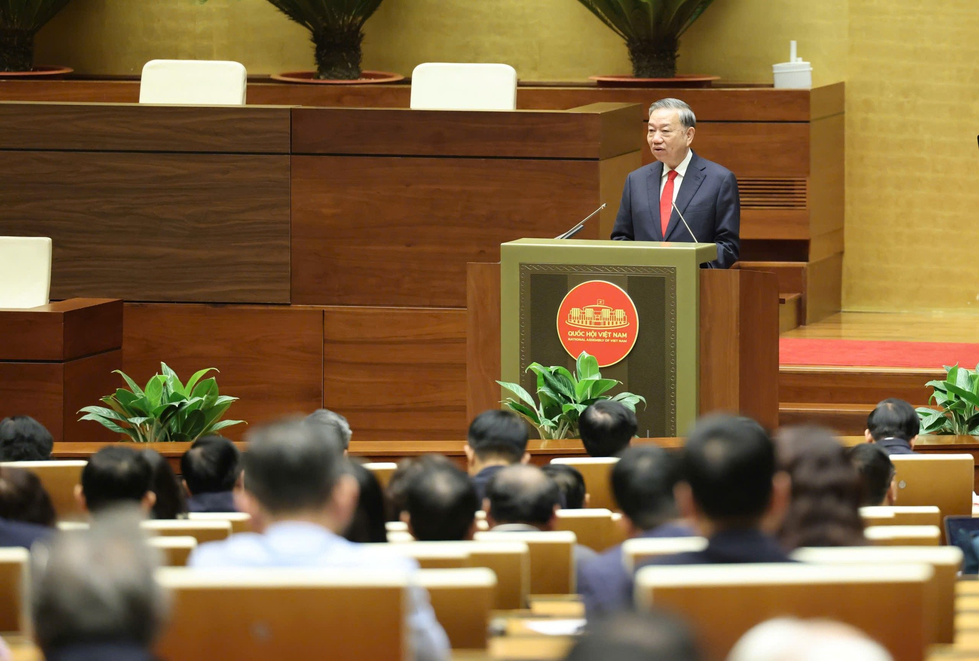 Phát biểu của Tổng Bí thư Tô Lâm tại Hội nghị toàn quốc quán triệt, triển khai Nghị quyết số 79 và 80 của Bộ Chính trị -0