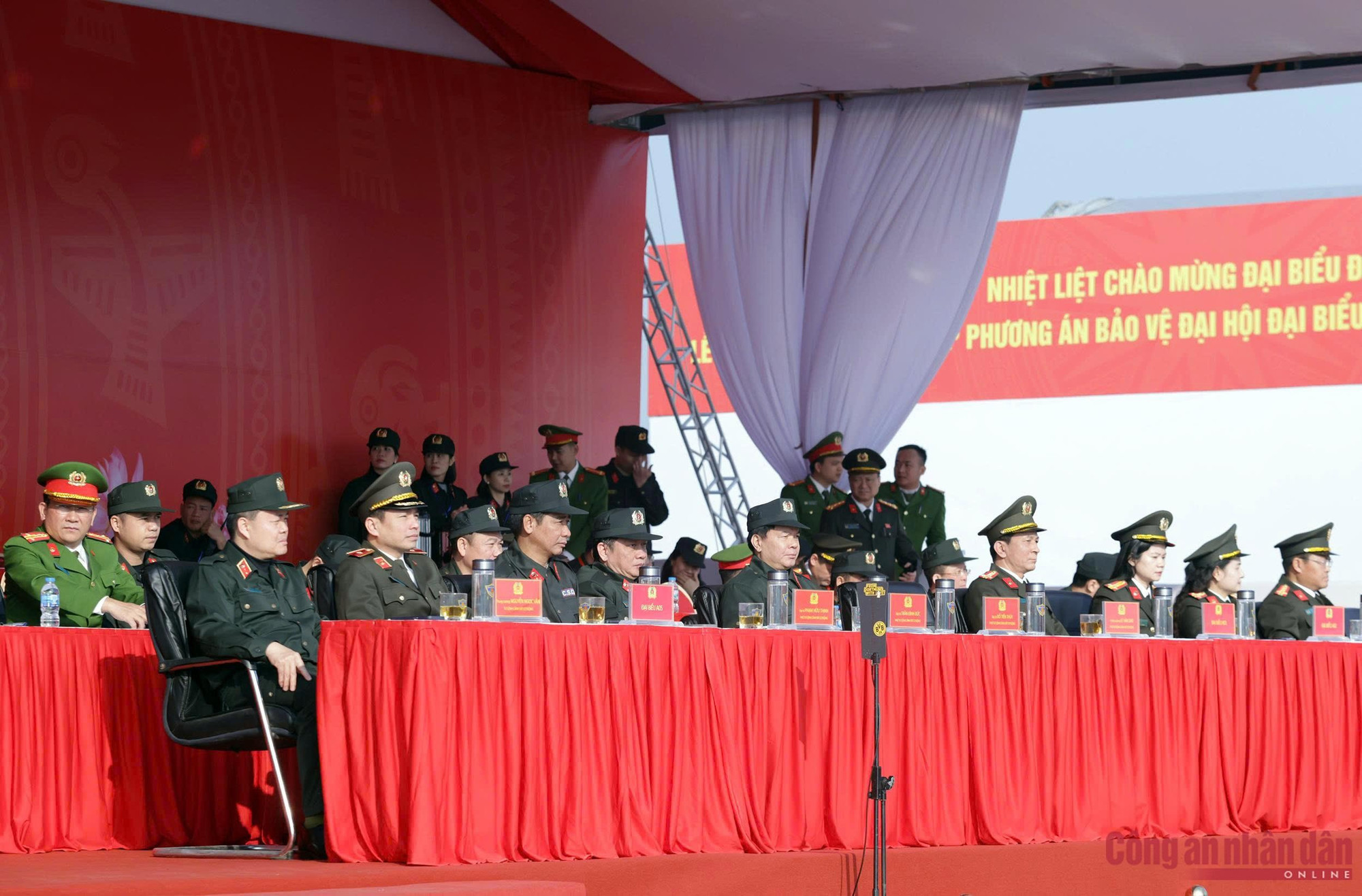 Lực lượng CAND sẵn sàng xuất quân bảo vệ Đại hội XIV của Đảng -0