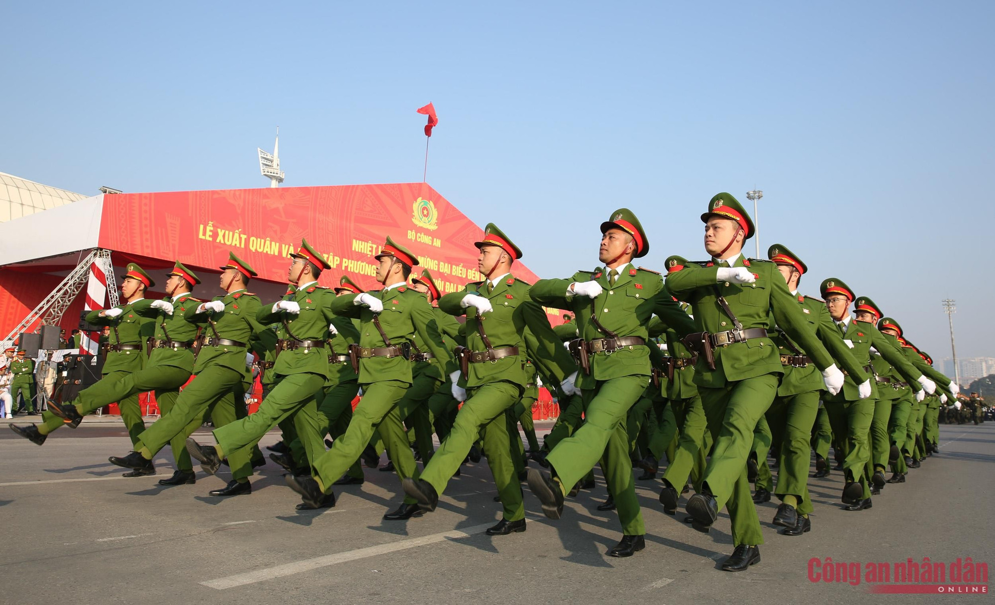 Lực lượng CAND sẵn sàng xuất quân bảo vệ Đại hội XIV của Đảng -5