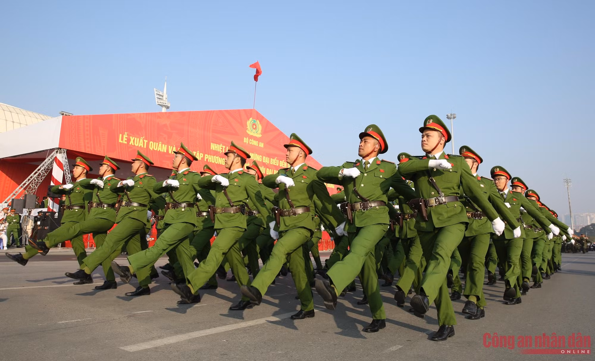 Lực lượng CAND sẵn sàng xuất quân bảo vệ Đại hội XIV của Đảng -5