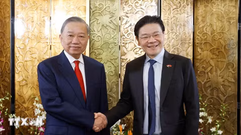 Tiếp thêm xung lực cho quan hệ Đối tác Chiến lược toàn diện Việt Nam-Singapore