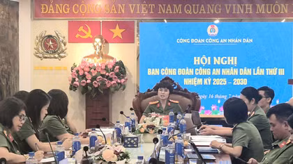 Tháo gỡ "điểm nghẽn", nâng cao hiệu quả hoạt động Công đoàn trong Công an nhân dân
