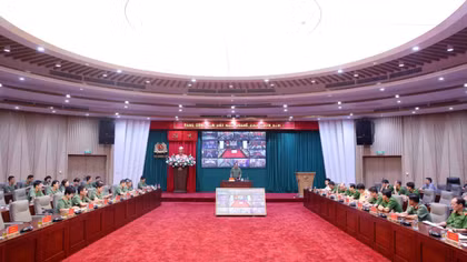 Lực lượng Công an nhân dân sẵn sàng ứng phó thiên tai cực đoan năm 2026