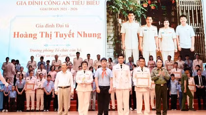 Gia đình Công an tiêu biểu nơi biên cương xứ Lạng