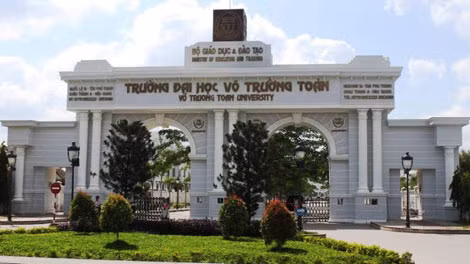 Trường ĐH Võ Trường Toản (Hậu Giang).