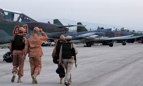 Lực lượng Không quân Nga tại Syria. Ảnh: RIA.