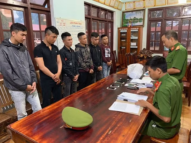 Lực lượng Công an Đắk Nông bắt giữ một nhóm hoạt động cho vay nặng lãi