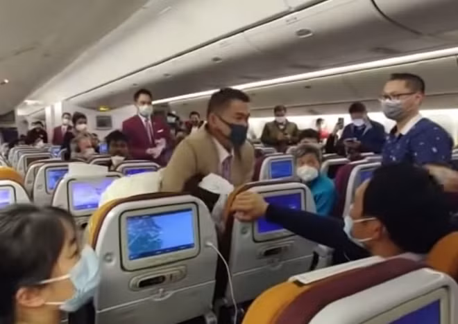 Sự cố xảy ra trên chuyến bay của Thai Airways.