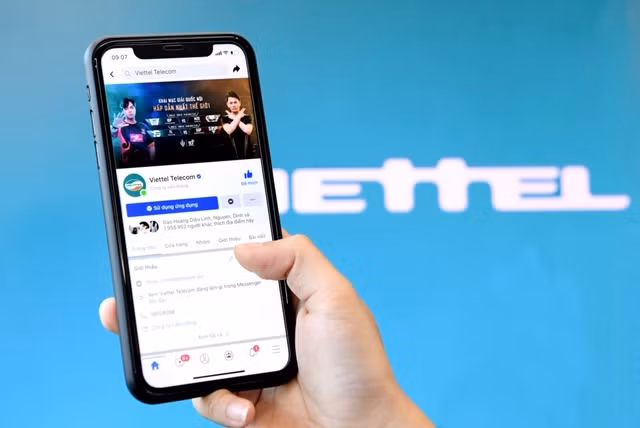 Khách hàng của Viettel có thể dễ dàng liên hệ từ những đại diện chính thức của Viettel trên MXH Facebook.