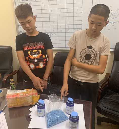 Hai đối tượng Phan Công Dũng và Nguyễn Văn Lộc.