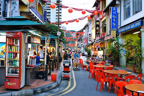 Chinatown tại Singapore là điểm đến hấp dẫn khách du lịch.