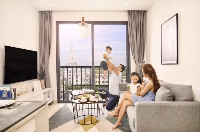 Các căn hộ tại S2.10 & S2.17 được hoàn thiện đầy đủ nội thất liền tường và đồ rời.