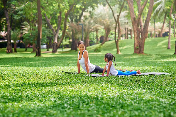 Sống gần thiên nhiên, chăm chỉ vận động giúp tăng cường hệ miễn dịch cho cơ thể, cải thiện sức khỏe.