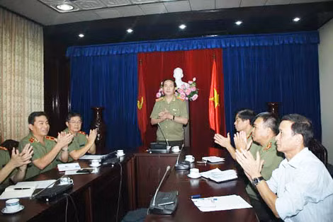 Bộ trưởng Trần Đại Quang biểu dương chiến công xuất sắc của các lực lượng tham gia Ban chuyên án điều tra vụ Vinashin.