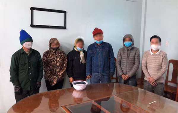 Các đối tượng nhập cảnh trái phép.