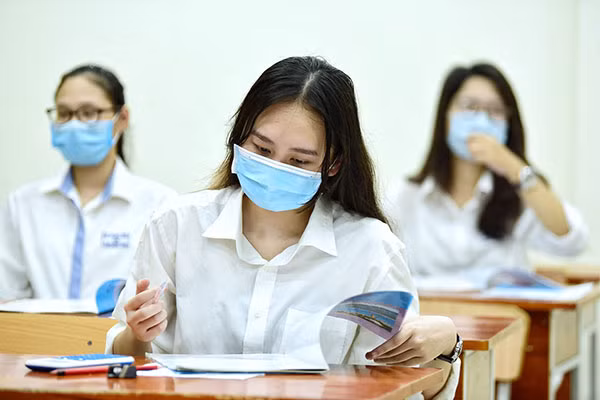 Ảnh minh hoạ: Kỳ thi tốt nghiệp THPT năm 2021 chỉ được tổ chức thành nhiều đợt trong tình huống bất khả kháng.