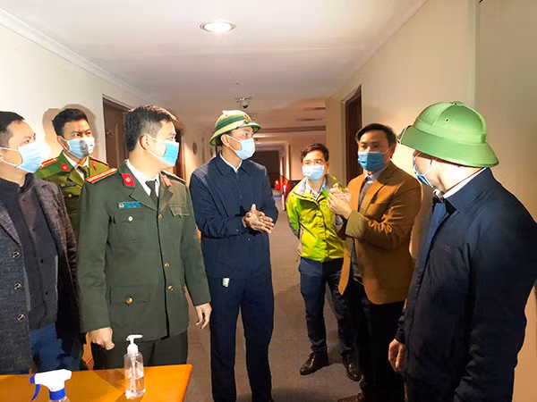 Khu cách ly tập trung tại nhà F, Công ty TNHH Formosa Hà Tĩnh.
