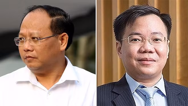 Bị can Tất Thành Cang và bị can Tề Trí Dũng.