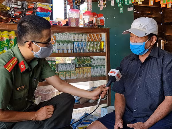 Ông Tuấn chia sẻ về việc làm thiện nguyện của mình.