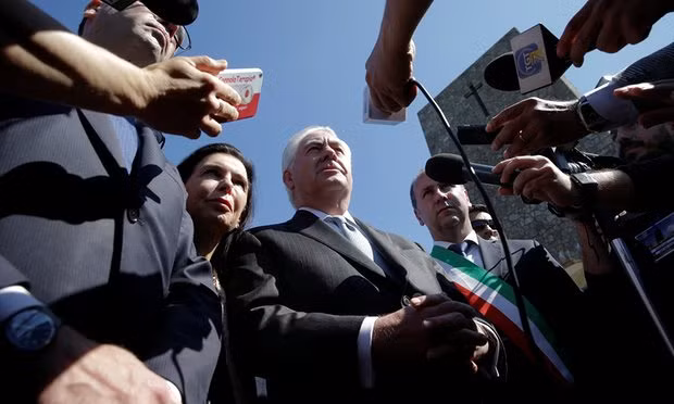 Ngoại trưởng Mỹ Rex Tillerson. Ảnh: Reuters