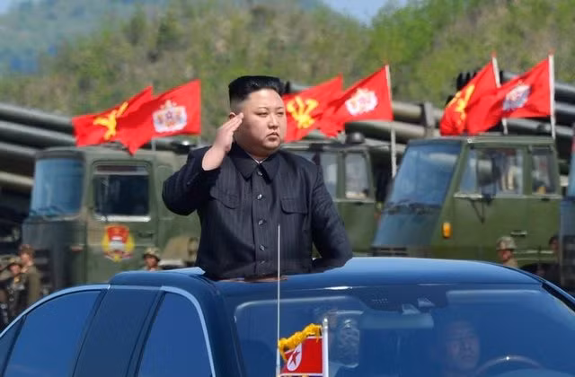 Lãnh đạo Triều Tiên Kim Jong-un. Ảnh Reuters