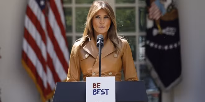 Bà Melania trong một sự kiện mới diễn ra tuần trước. Ảnh Getty Images