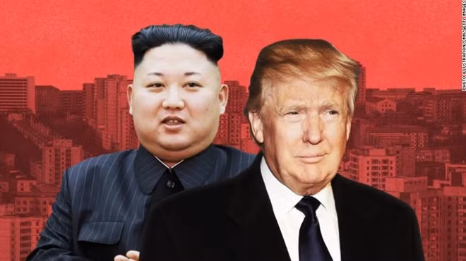 Tổng thống Mỹ sẽ không gặp ông Kim Jong-un tại khu phi quân sự DMZ. Ảnh CNN/Getty Images