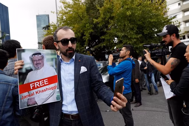 Căng thẳng gia tăng đối với Saudi Arabia sau vụ mất tích của nhà báo Jamal Khashoggi. Ảnh Reuters