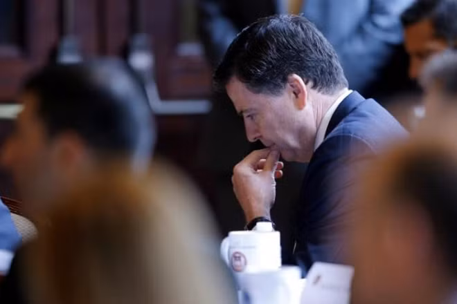 Ông James Comey. Ảnh Reuters
