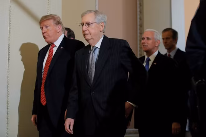 Tổng thống Mỹ cho rằng cuộc gặp tại Nhà Trắng là "phí thời gian". Ảnh Reuters.