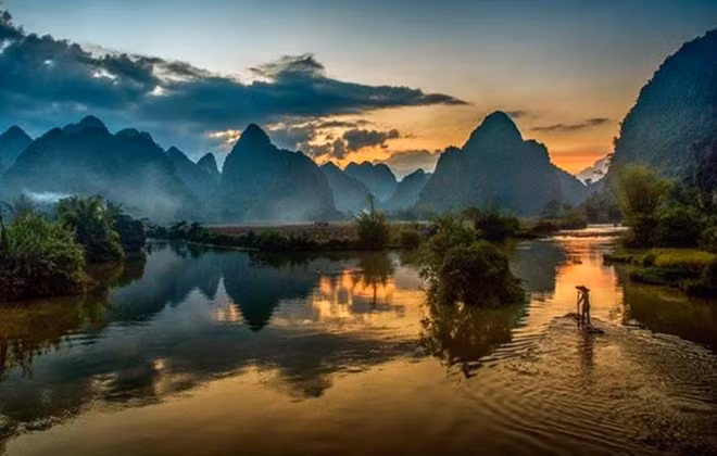 Chiều về - tác giả: Vũ Quang Ngọc