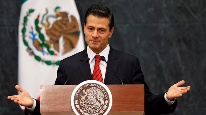 Tổng thống Mexico Enrique Pena Nieto. Ảnh Reuters