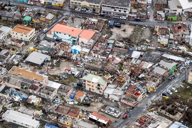 Hòn đảo du lịch gần như bị "xóa sổ" sau cơn bão Irma